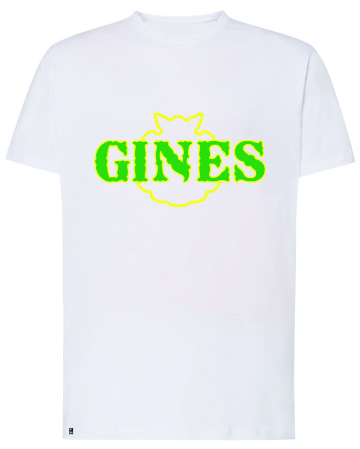 Gines (Blanca. Dibujo verde y amarillo).