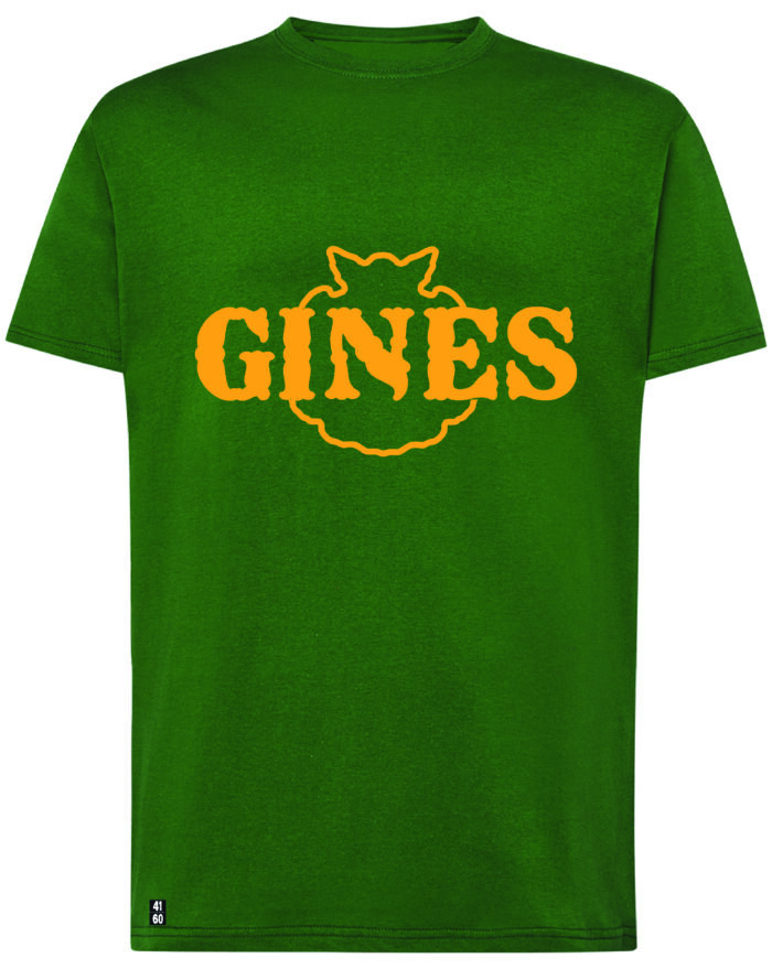 Gines (verde y dibujo naranja).