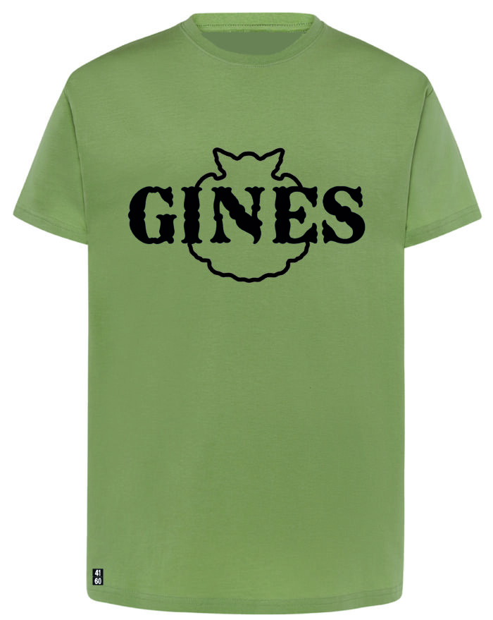Gines (caqui y dibujo negro).